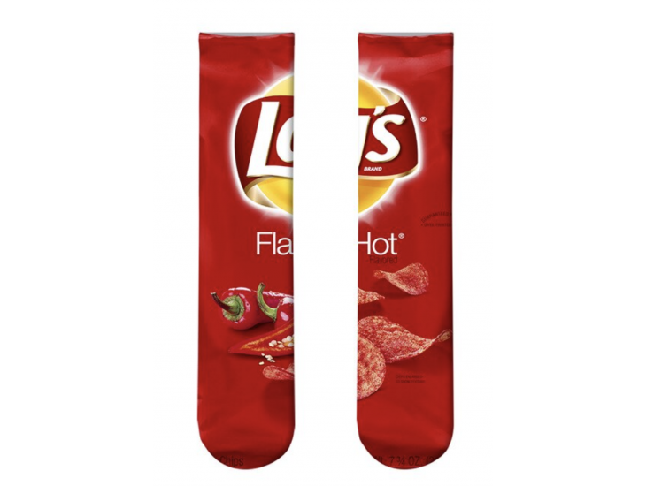 Sokken Lays Flaming Hot